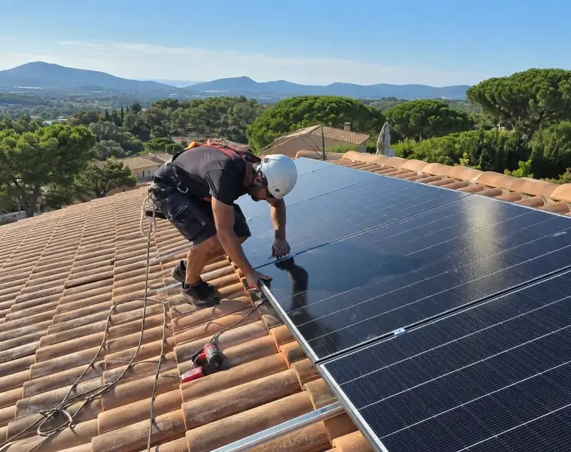 Installateur panneaux solaires Tréhorenteuc — pose photovoltaïque sur toiture