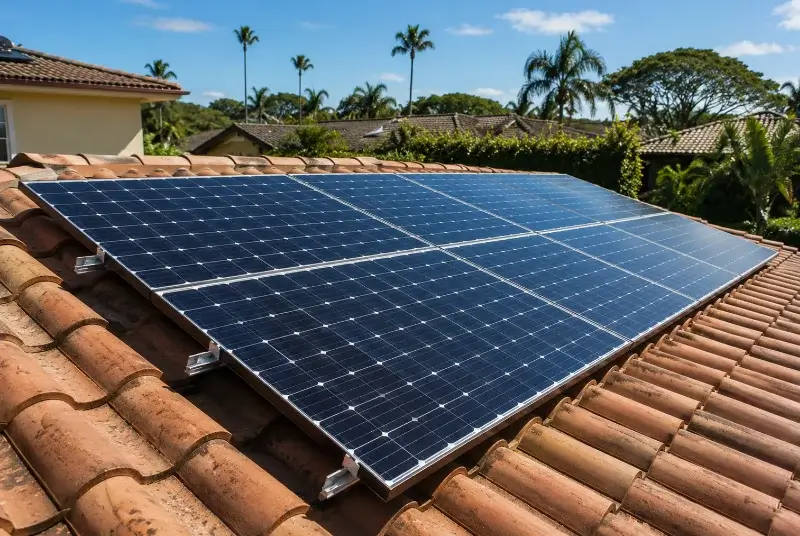 Installation de panneaux solaires à Tréhorenteuc